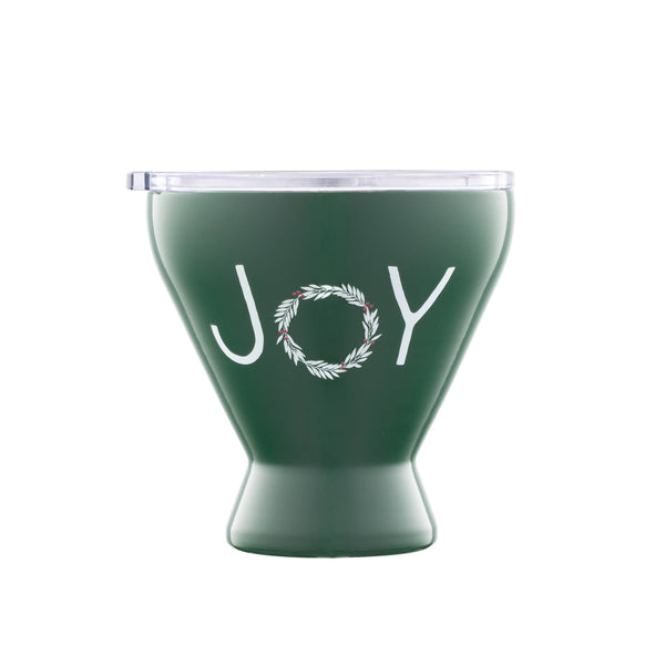 Lenox Cambridge 11 Oz Red & Green Insulated Cocktail Tumblers, Set of 2 NO COLOR METAL EP121BLKGNCB2D