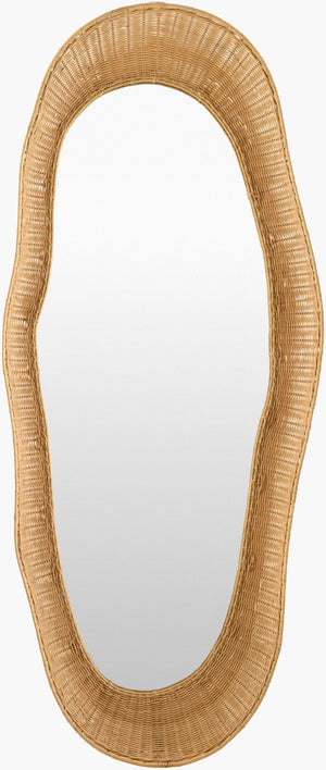 Surya Leadville Tall Handcrafted Indonesian Wall Mirror Bohemian Global Entryway Statement LEAD001-7131