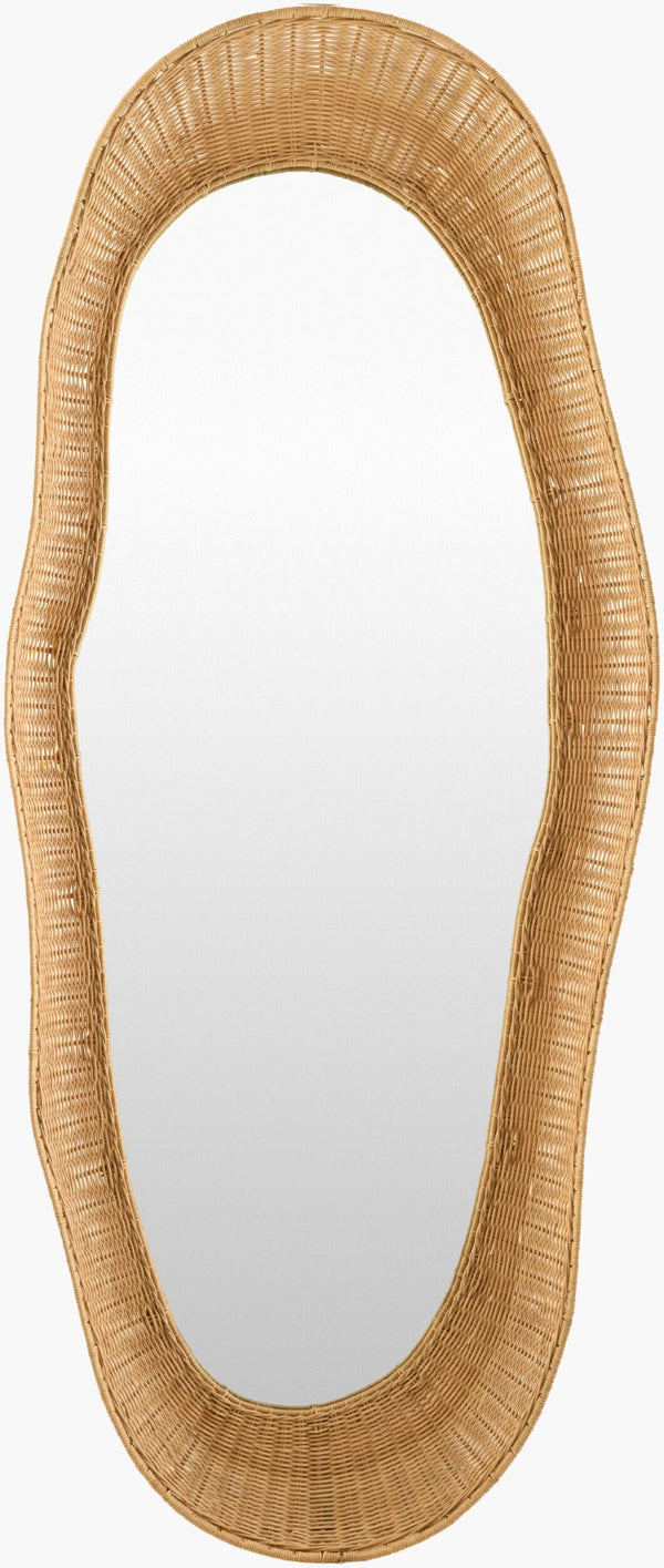 Surya Leadville Tall Handcrafted Indonesian Wall Mirror Bohemian Global Entryway Statement LEAD001-7131