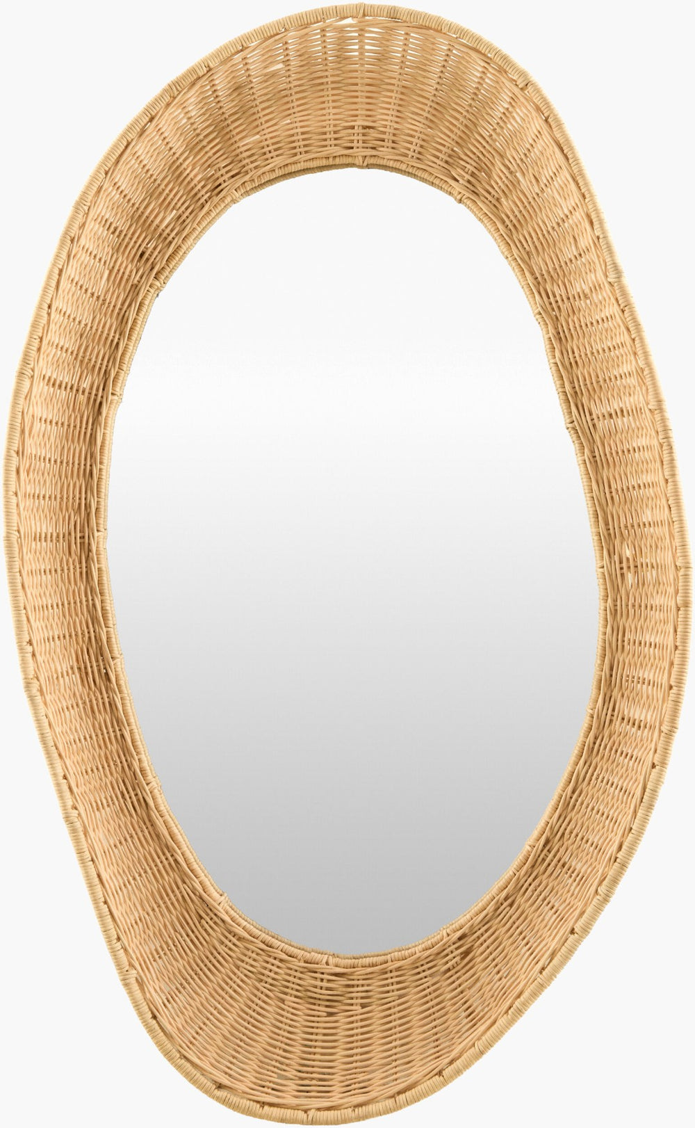 Surya Leadville Handcrafted Bohemian Wall Mirror with Deep Sculptural Frame for Entryway Decor LEAD002-3824