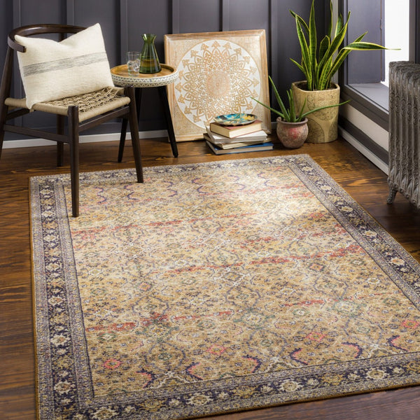 Livabliss Leicester Traditional Polyester Area Rug Machine Woven in Turkey for Large Living Spaces LEC2305-810119