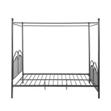 Christopher Knight Home® - Noble House - Earhart Traditional Iron Canopy Queen Bed Frame