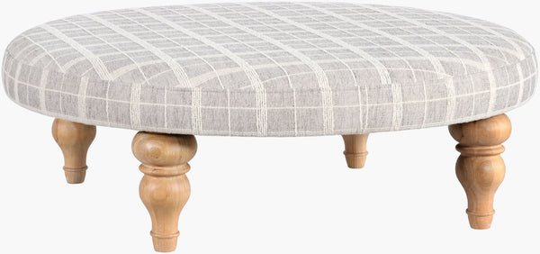 Surya Leia Oversized Square Ottoman Low Profile Foam Seating for Modern Living Rooms LEIA002-174848