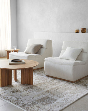 Surya Lille Handmade 2' X 3' Luxurious Viscose Rug - Timeless Elegance For Living Room Or Bedroom Décor Ivory Wool,Viscose Lel2300-23