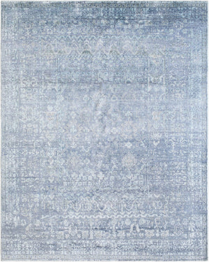 Surya Lille Handmade 2' X 3' Luxurious Viscose Rug - Timeless Elegance For Living Room Or Bedroom Décor Slate Gray Viscose Lel2301-23