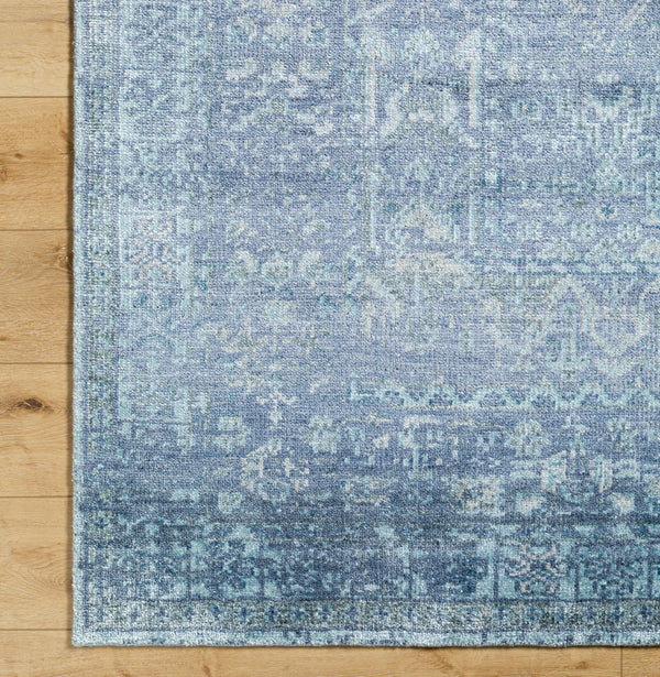 Lille LEL-2301 9' x 12' Handmade Rug LEL2301-912  Slate, Metallic - Silver, Light Silver Surya