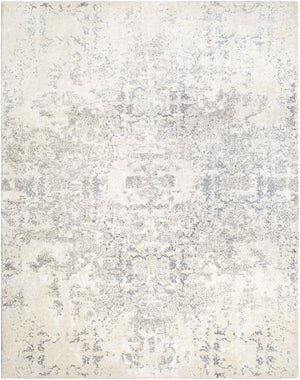 Lille LEL-2303 9' x 12' Handmade Rug LEL2303-912  Light Grey, Slate Grey Taupe, Metallic - Silver Surya