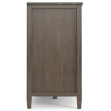 Ela Wide Storage Cabinet Smoky Brown B136P158608 Hearth and Haven