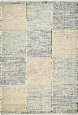 Leipzig LEP-2301 9' x 12' Handmade Rug LEP2301-912  Ash, Light Grey, Sterling Grey Surya