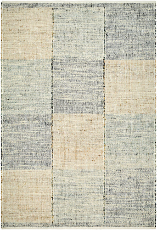 Leipzig LEP-2301 9' x 12' Handmade Rug LEP2301-912  Ash, Light Grey, Sterling Grey Surya