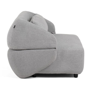 VIG Furniture Divani Casa Lerner - Modern Light Grey Fabric Sofa Bed VGKK-KF.8130-CLOUD