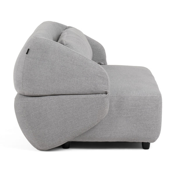 VIG Furniture Divani Casa Lerner - Modern Light Grey Fabric Sofa Bed VGKK-KF.8130-CLOUD