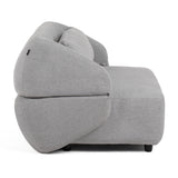 VIG Furniture Divani Casa Lerner - Modern Light Grey Fabric Sofa Bed VGKK-KF.8130-CLOUD