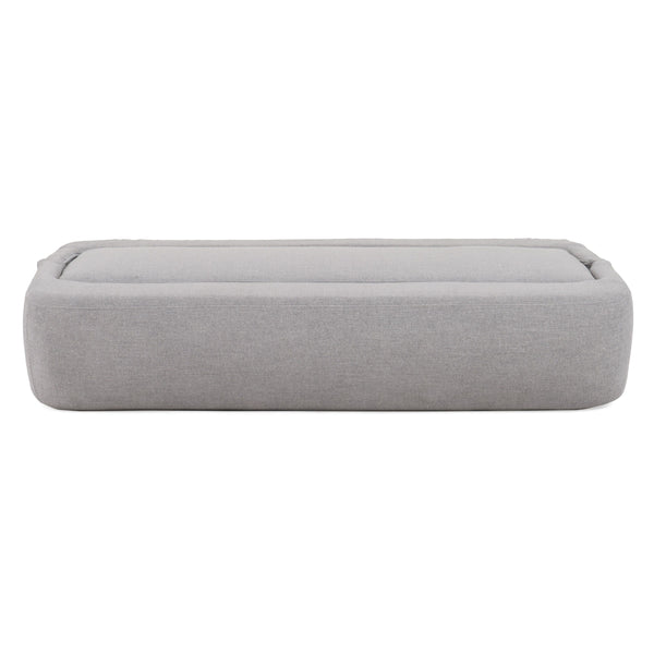 VIG Furniture Divani Casa Lerner - Modern Light Grey Fabric Sofa Bed VGKK-KF.8130-CLOUD