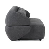 VIG Furniture Divani Casa Lerner - Modern Dark Grey Fabric Sofa Bed VGKK-KF.8130-SLATE