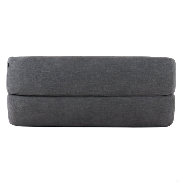 VIG Furniture Divani Casa Lerner - Modern Dark Grey Fabric Sofa Bed VGKK-KF.8130-SLATE