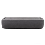 VIG Furniture Divani Casa Lerner - Modern Dark Grey Fabric Sofa Bed VGKK-KF.8130-SLATE