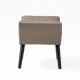 Christopher Knight Home® - Noble House - Rosalynn Tufted Fabric Ottoman/Bench