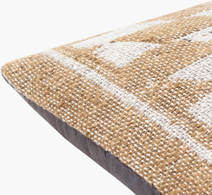 Surya Lewis 22" Accent Pillow - Chic Modern Design, Durable Construction, Stylish Home Decor Essential Medium Brown Viscose,Modal,Cotton Lew001-2222