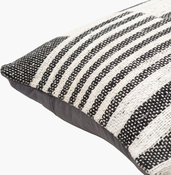 Surya Lewis 22" Accent Pillow - Chic Modern Design, Durable Construction, Stylish Home Decor Essential Cream Viscose,Modal,Cotton Lew003-2020d