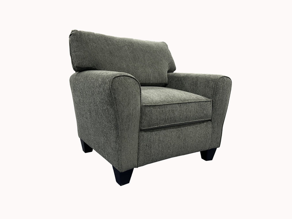 Porter Designs Reese Modern Upholstered Chair - Elegant Comfort For Your Contemporary Living Space Gray Fabric 01-207-03-2961