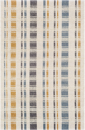 Surya Lexington 2' X 3' Handmade Rug - Elegant Global Design, Durable Leather & Cotton, Perfect For Any Room! Light Beige Jute,Cotton Lex2314-576