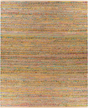 Surya Lexington 2' X 3' Handmade Rug - Elegant Global Design, Durable Leather & Cotton, Perfect For Any Room! Light Beige Jute,Cotton Lex2316-23