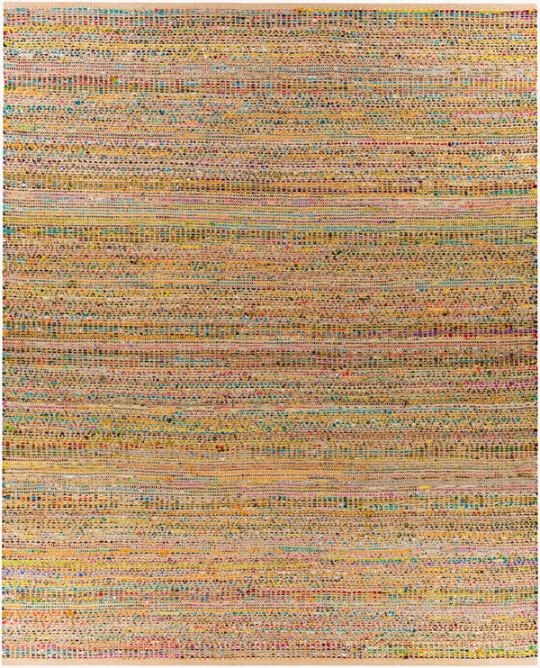 Surya Lexington 2' X 3' Handmade Rug - Elegant Global Design, Durable Leather & Cotton, Perfect For Any Room! Light Beige Jute,Cotton Lex2316-23