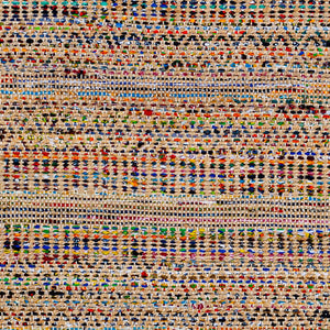 Surya Lexington 2' X 3' Handmade Rug - Elegant Global Design, Durable Leather & Cotton, Perfect For Any Room! Light Beige Jute,Cotton Lex2316-23