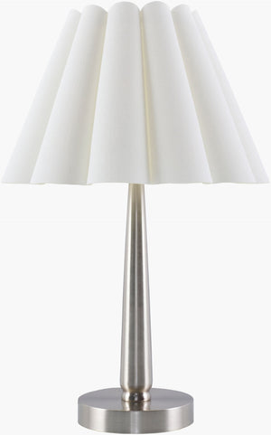 Livabliss Leynar Iron Base Table Lamp with Linen Shade for Bedroom or Modern Living Space LEY-002