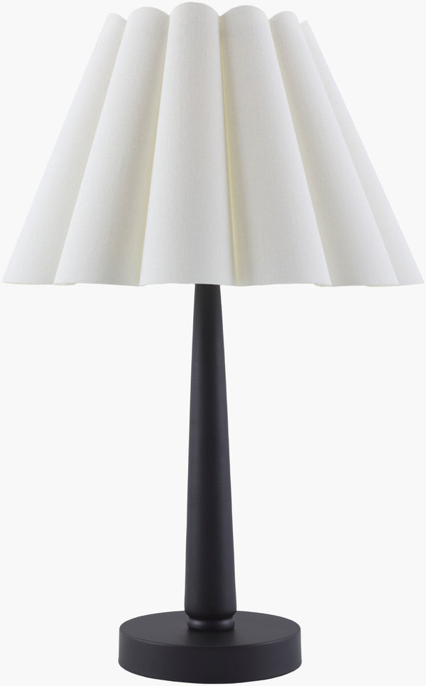 Livabliss Leynar Iron Base Linen Shade Table Lamp Warm Ambient Glow for Bedroom or Desk LEY-003