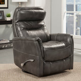 Parker House Parker Living Gemini - Flint Swivel Glider Recliner Flint 90% Polyester, 10% PU (W) MGEM#812GS-FLI