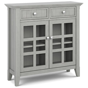 Acadian Entryway Storage Cabinet Fog Grey B136P158293 Hearth and Haven