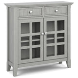 Acadian Entryway Storage Cabinet Fog Grey B136P158293 Hearth and Haven