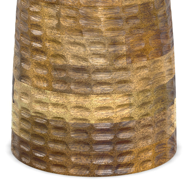 English Elm Boyd Handcrafted 13" Solid Mango Accent Table - Stylish Natural Finish For Modern Living Spaces B136P158433