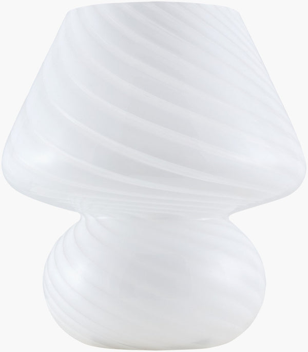 Livabliss Lefkada Arts and Crafts Glass Table Lamp Warm Ambient Glow for Bedside or Accent Surfaces LFK-003