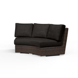 Montecito Curved Loveseat in Spectrum Carbon w/ Self Welt SW2501-CRV-48085 Sunset West