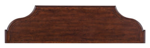 Hooker Furniture Charleston Maraschino Cherry Four-Door Buffet With Maple Inlay, Felt Silverware Tray & Antique Pulls 6750-75900-85