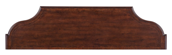 Hooker Furniture Charleston Maraschino Cherry Four-Door Buffet With Maple Inlay, Felt Silverware Tray & Antique Pulls 6750-75900-85