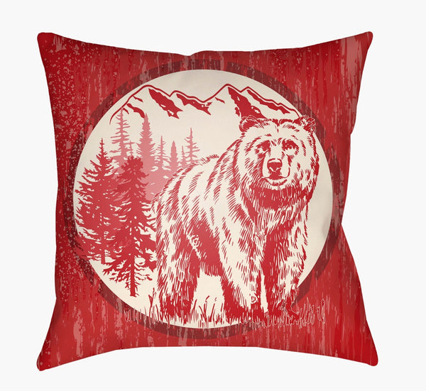 Livabliss Lodge Cabin Woven Polyester Floor Pillow Rustic Farmhouse Seating Accent 26 Inch LGCB2016-2626
