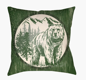Livabliss Lodge Cabin Woven Polyester Accent Pillow Rustic Textural Warmth for Sofa or Chair LGCB2018-1818