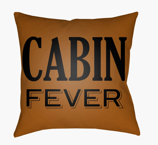 Livabliss Lodge Cabin Woven Polyester Accent Pillow Rustic Pattern for Farmhouse Interiors LGCB2034-1818