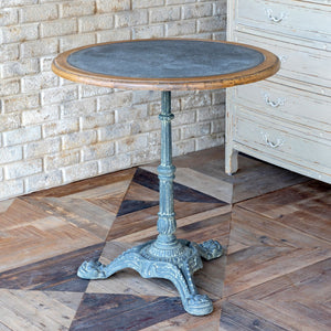 Park Hill Zinc Topped Round Café Table EFT90235