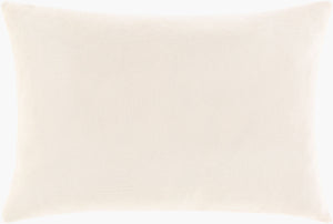 Surya La Guirlande 12"L X 18"W Luxurious Cotton Lumbar Pillow - Elegant Home Decor Accent Piece Green Cotton,Cotton Lgl004-1218