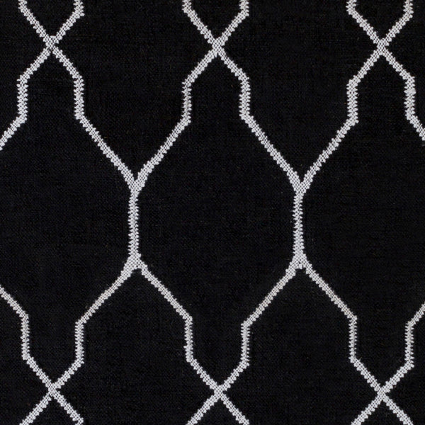 Surya Lagoon Lgo-2007 5' X 8' Eco-friendly Handmade Rug - Durable, Modern Decor For Your Space Black Recycled Pet Yarn Lgo2007-913