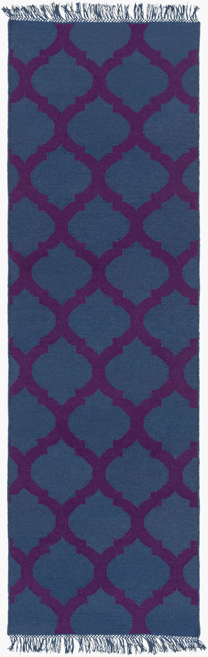Surya Lagoon Lgo-2007 5' X 8' Eco-friendly Handmade Rug - Durable, Modern Decor For Your Space Navy Recycled Pet Yarn Lgo2020-268