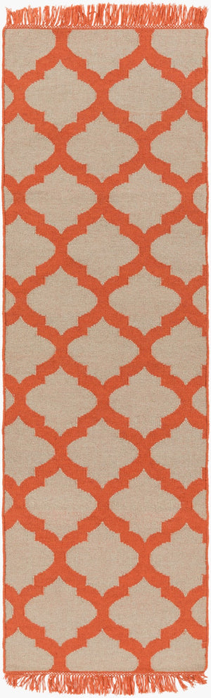 Surya Lagoon Lgo-2007 5' X 8' Eco-friendly Handmade Rug - Durable, Modern Decor For Your Space Burnt Orange Recycled Pet Yarn Lgo2024-268