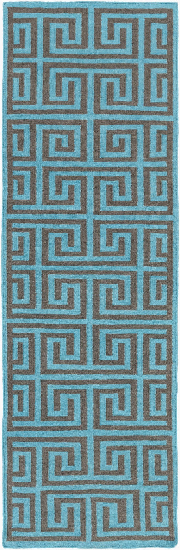 Surya Lagoon Handwoven Recycled Pet Flatweave Runner Rug for Hallways and Entryways LGO2030-268