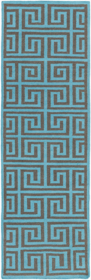 Surya Lagoon Handwoven Recycled Pet Flatweave Runner Rug for Hallways and Entryways LGO2030-268