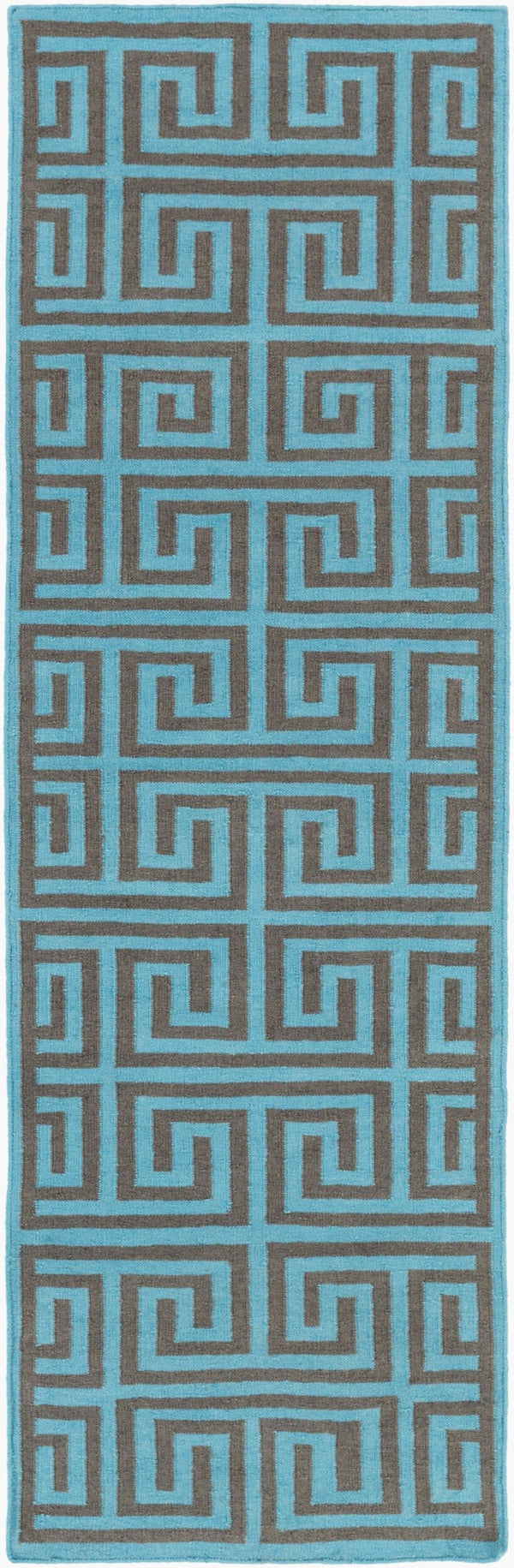 Surya Lagoon Handwoven Recycled Pet Flatweave Runner Rug for Hallways and Entryways LGO2030-268